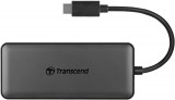 Transcend HUB5C 6-in-1 USB 3.1, USB-C, microSD, SD, Fekete USB hub
