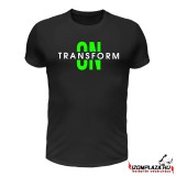 Transform ON -fekete póló