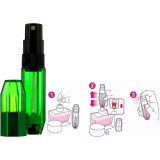Travalo Perfume Pod Ice Utántölthető 5ml Parfümszóró Utazáshoz Zöld