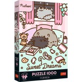TREFL 1000p Trefl Premium Plus Quality Pusheen 1000 Kirakós játék 1000 db Művészet (12080)