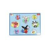 Trefl: Bing forma párosító fa puzzle - 8 darabos