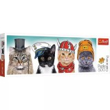 Trefl: Bolyhos csapat 500 darabos panoráma puzzle