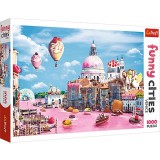 Trefl Crazy City: Édességek Velencéban 1000db-os puzzle (10598T) (T10598T) - Kirakós, Puzzle