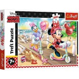 Trefl Daisy és Minnie a tengerparton 200db-os puzzle (13262T) (T13262T) - Kirakós, Puzzle