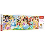 Trefl: Disney hercegnők 500 darabos panoráma puzzle