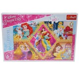 Trefl Disney Hercegnők: kollázs 160db-os puzzle (15358) (TR15358) - Kirakós, Puzzle