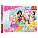 Trefl Disney Hercegnők vidám világa 200db-os puzzle (13268) (trefl13268) - Kirakós, Puzzle