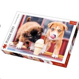 Trefl Fagyizó kutyakölykök 500db-os prémium puzzle (37272) (Trefl 37272) - Kirakós, Puzzle