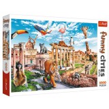 Trefl Funny Cities Vad Róma 1000db-os puzzle (10600T) (T10600T) - Kirakós, Puzzle