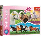 Trefl Gyönyörű lovak 200db-os puzzle (13248T) (TR13248T) - Kirakós, Puzzle