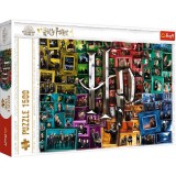 Trefl: Harry Potter kollázs puzzle - 1500 darabos