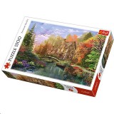 Trefl Ház a tónál 1500 db-os puzzle (26136) (Trefl 26136) - Kirakós, Puzzle