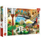 Trefl: Kilátás Barcelona városára puzzle - 2000 darabos