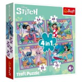 Trefl Lilo&Stitch 4 az 1-ben puzzle (34633)