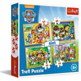 Trefl: Mancs őrjárat, 4 az 1-ben puzzle