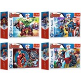 Trefl: Marvel Bosszúállók mini puzzle - 54 darabos, többféle