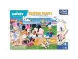 Trefl Mickey egér és barátai SuperMaxi kétoldalas 3 az 1-ben puzzle 24db-os