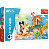 Trefl: Mickey egér izgalmas napja puzzle - 60 darabos