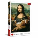 Trefl: Mona Lisa és a doromboló macska puzzle - 500 darabos