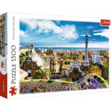 Trefl: Park Güell - Barcelona puzzle - 1500 darabos