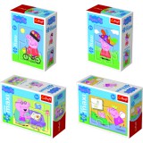 Trefl: Peppa Malac minimaxi puzzle - 20 darabos, többféle