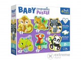 Trefl Puzzle Baby progresszív, Az erdőben (5900511440058)