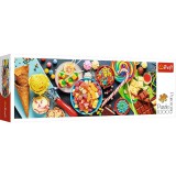 Trefl Színes cukorkák 1000db-os panoráma puzzle (29046) (5900511290462) - Kirakós, Puzzle