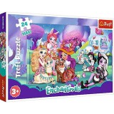 Trefl Vidám Enchantimals világ 24db-os Maxi puzzle (14315) (T14315) - Kirakós, Puzzle