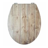 Trend-Plus Kft. Bath Duck Wc Ülőke, MDF, fa mintázatú