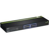 TRENDnet 10/100/1000Mbps Switch 16 port GREENnet 19" (TEG-S16G) (TEG-S16G)