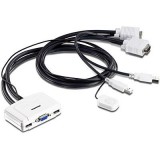 TRENDnet KVM Switch 2 portos USB (TK-217I) (TK-217I) - KVM Switch