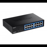 TRENDnet TEG-S17D 16 port Gigabit asztali Switch () - Ethernet Switch