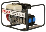 TRESZ TR-2,5 áramfejlesztő 2,5KVA  2x230V Honda GX160 motoros