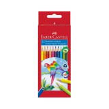 Triangular színes ceruza 12db-os szett - Faber-Castell