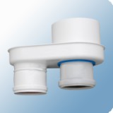 TRICOX PAD 6020 PPS/ALU 80/125 OSZTÓ ADAPT. 2X80