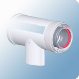 Tricox PAET05 pps/alu 110/160 tisztító/ellenőrző T-idom