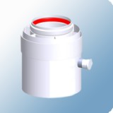 Tricox PAKL60C pps/alu 80/125 kondenzátum leválasztó