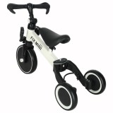Trike Fix Mini terepjáró tricikli 3in1 pedálokkal, fehér színben