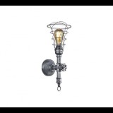 Trio 207000188 Gotham 1xE27 1 ágú falikar lámpa antik ezüst (t207000188) - Fali lámpatestek