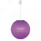 TRIO 3490400-92 Paper Mennyezeti Lámpa Búra Lila