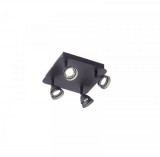 TRIO 850010432 Gemini 4-es Mennyezeti Spot Lámpa Fekete