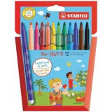 TRIO Frutti illatos 12db-os vegyes színű rostirón készlet (STABILO_290/12-01)