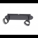 TRIO Gemini 2-es Mennyezeti Spot Lámpa - Fekete (850010232)