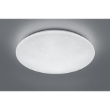 Trio KATO R67609100 mennyezeti lámpa fehér műanyag incl. 1 x SMD, 27W, 3000 - 5500K, 2700Lm SMD 2700 lm IP20 A+