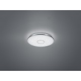 Trio OSAKA 678713006 mennyezeti lámpa króm műanyag incl. 1 x SMD, 30W, 3000 - 5500K, 3100Lm SMD 3100 lm 3000 K IP20 A+