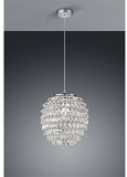 TRIO R30451906 Petty 60W E27 króm függesztett lámpatest