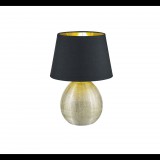 Trio R50631079 Luxor asztali lámpa 60W fekete-arany (Trio R50631079) - Lámpák
