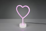 TRIO R55210101 Heart USB-s LED Asztali Lámpa