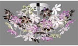 TRIO R60014017 Flower 40W E14 Mennyezeti lámpatest Króm