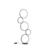 TRIO RONDO állólámpa, fekete, 3000K melegfehér, beépített LED, 3200 lm, TRIO-422610532